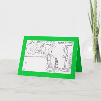 Tarjeta de cumpleaños de golf