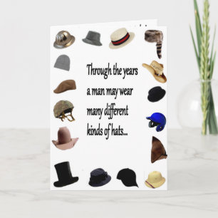 TARJETA DE CUMPLEAÑOS DE gorra