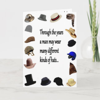TARJETA DE CUMPLEAÑOS DE gorra