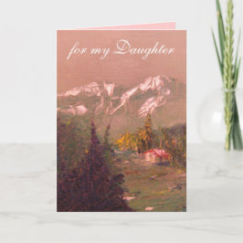 Tarjeta de cumpleaños de hija