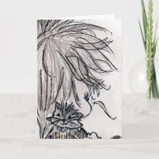 Tarjeta de cumpleaños de hija (Anverso)