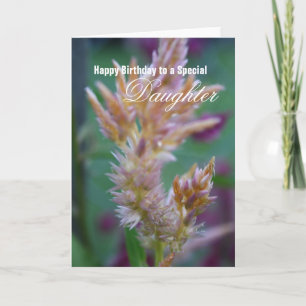 Tarjeta de cumpleaños de hija especial