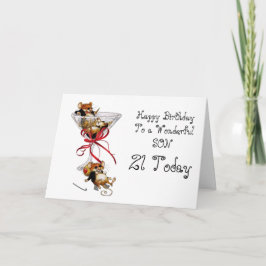 TARJETA DE CUMPLEAÑOS DE HIJO 21