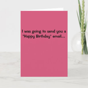 Tarjeta de cumpleaños de Hillary Clinton
