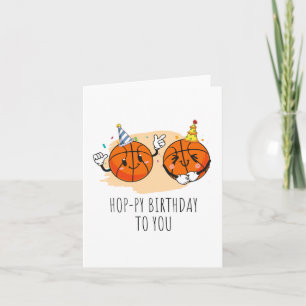 Tarjeta de cumpleaños de Hop-py Puns
