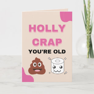 tarjeta de cumpleaños de humor de inodoro para hom