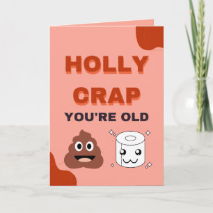 tarjeta de cumpleaños de humor de inodoro para hom