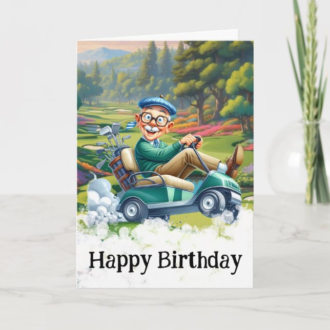 *~* Tarjeta de cumpleaños de humor divertida para  (Anverso)