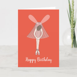 Tarjeta de cumpleaños de illusima Ballerina Fairy 