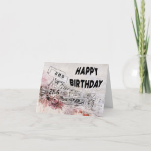 Tarjeta de cumpleaños de Juan Toulson