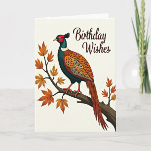 Tarjeta de cumpleaños de juego de aves dulces