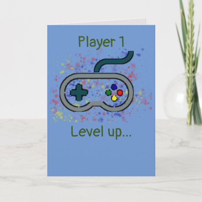 Tarjeta de cumpleaños de jugador (Anverso)