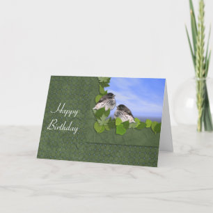 Tarjeta de cumpleaños de Junco