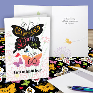 Tarjeta de cumpleaños de la abuela