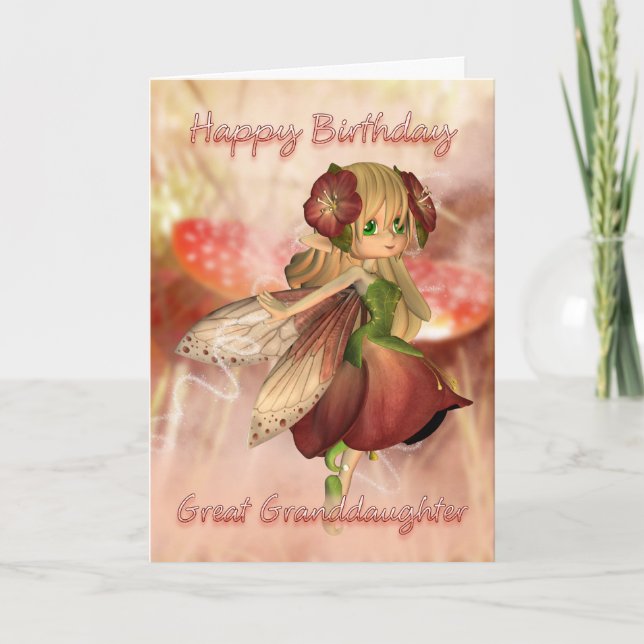 Tarjeta de cumpleaños de la abuela con fresa (Anverso)
