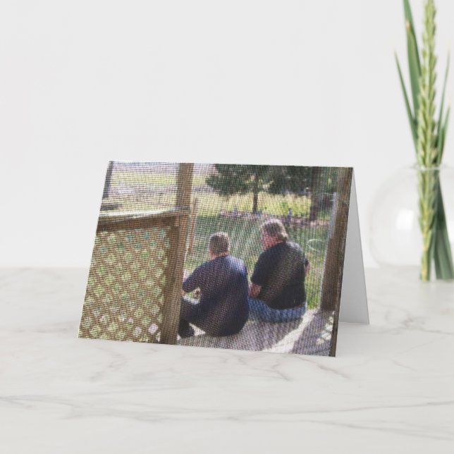 Tarjeta de cumpleaños de la amistad (Anverso)