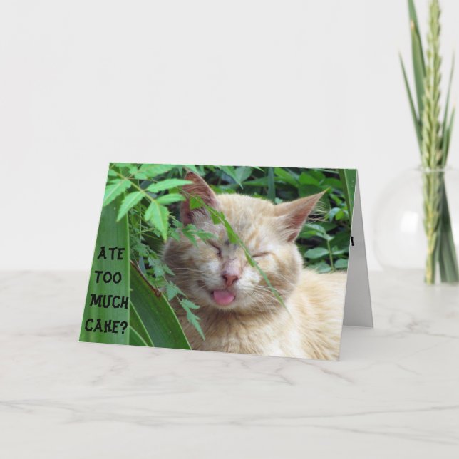 Tarjeta de cumpleaños de la Bestia (Anverso)