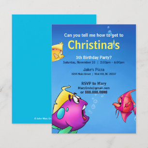 Tarjeta de cumpleaños de la burbuja