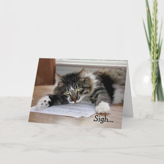 Tarjeta de cumpleaños de la canción de cumpleaños  (Anverso)