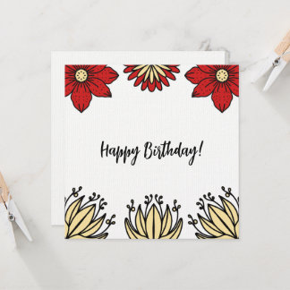 Tarjeta de cumpleaños de la colección Frida