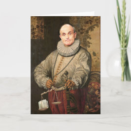 Tarjeta de cumpleaños de la defensa de la baza de