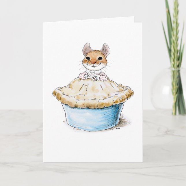 Tarjeta de cumpleaños de la empanada del Sweetie (Anverso)