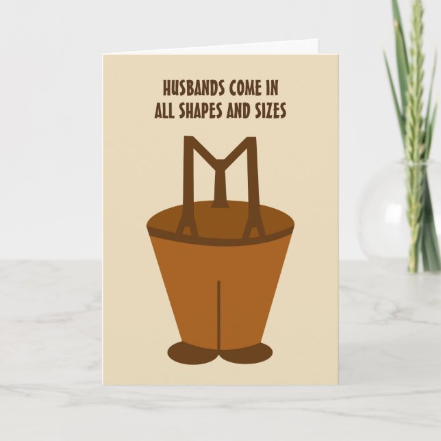 Tarjeta de cumpleaños de la esposa al marido (Anverso)