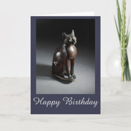 Tarjeta de cumpleaños de la estopa (diosa del gato