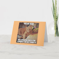 Tarjeta de cumpleaños de la estrella del rock del