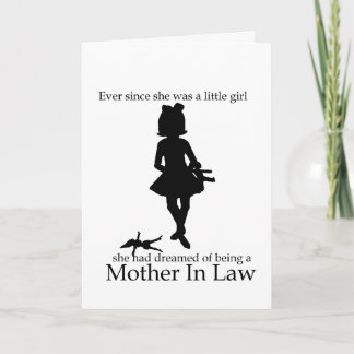 Tarjeta de cumpleaños de la madre en derecho