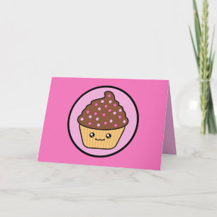 Tarjeta de cumpleaños de la magdalena del