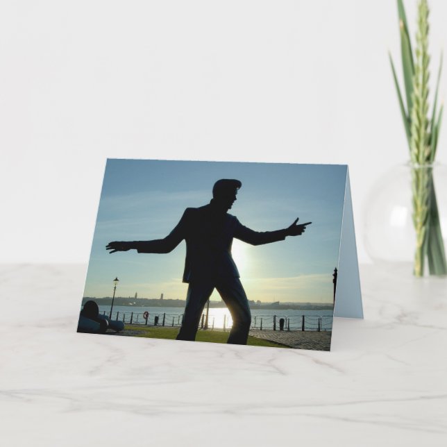 TARJETA DE CUMPLEAÑOS DE LA MÚSICA ROCKIN' ROLLER  (Anverso)