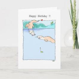 Tarjeta de cumpleaños de la "nutria"