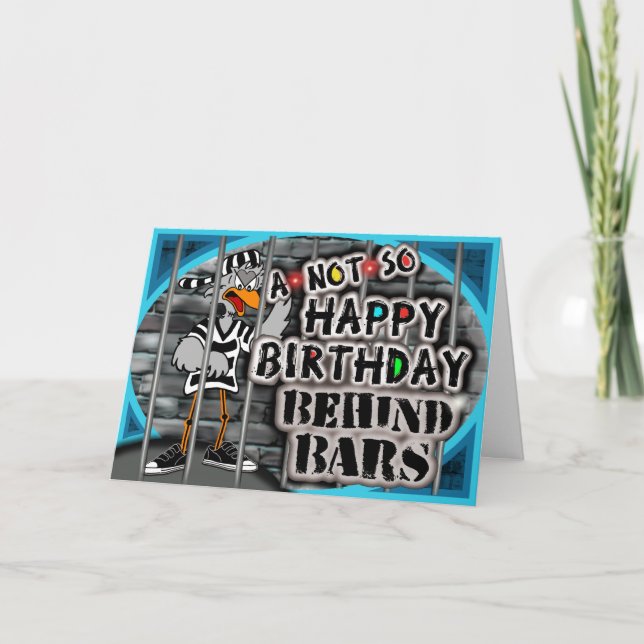 Tarjeta de cumpleaños de la prisión (Anverso)