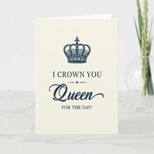 Tarjeta de cumpleaños de la Reina Regia