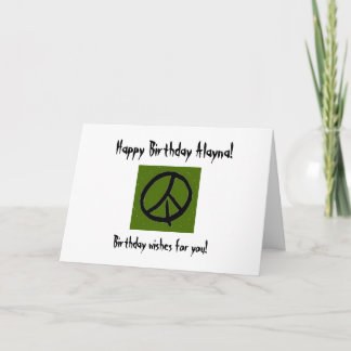 Tarjeta de cumpleaños de la sobrina