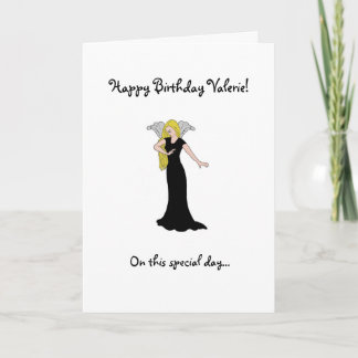 Tarjeta de cumpleaños de la sobrina