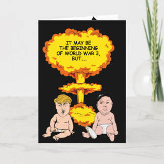 Tarjeta de cumpleaños de la Tercera Guerra Mundial