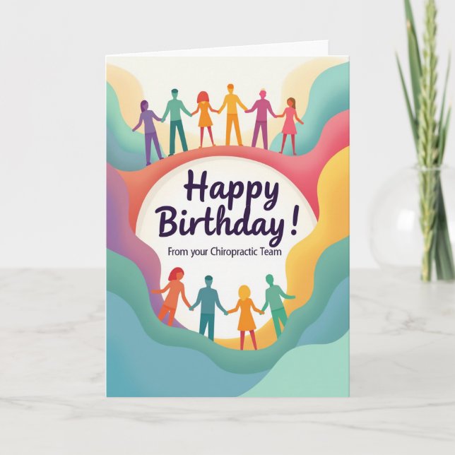 Tarjeta de cumpleaños de la unidad (Anverso)
