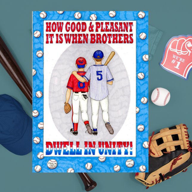 Tarjeta de cumpleaños de la unidad de los hermanos (Subido por el creador)