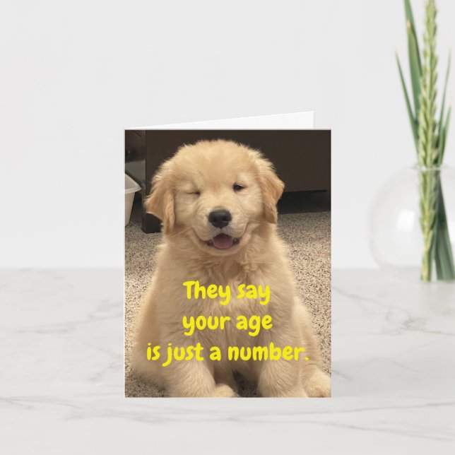 Tarjeta de cumpleaños de las aventuras de Archie (Anverso)