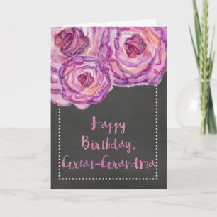 Tarjeta de cumpleaños de las grandes abuelas de lo