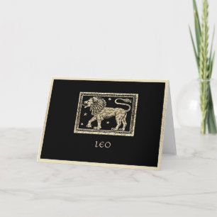 Tarjeta de cumpleaños de Leo