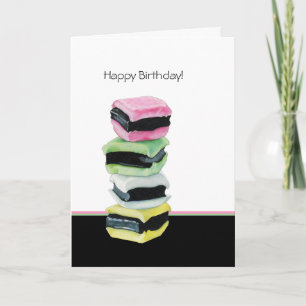 Tarjeta de cumpleaños de Licorice Allanders