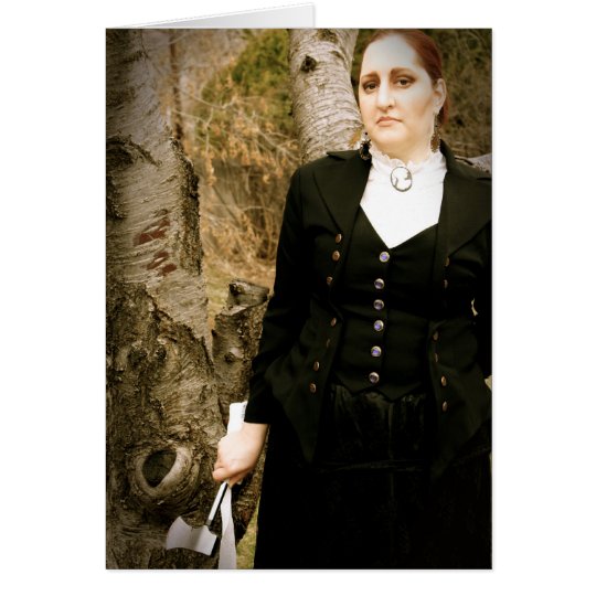 Tarjeta de cumpleaños de Lizzie Borden