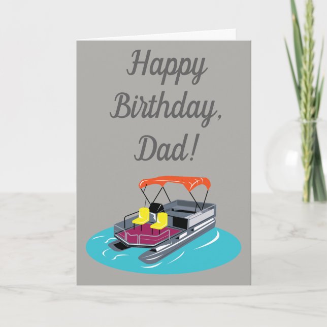 Tarjeta de cumpleaños de los dueños del barco el (Anverso)