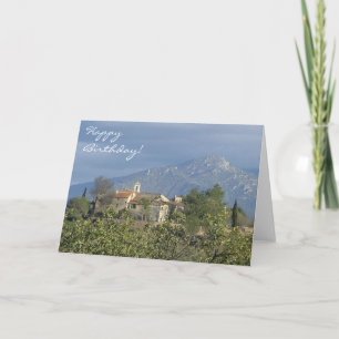 Tarjeta de cumpleaños de los Pirineos, Francia