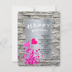 Tarjeta de cumpleaños de Lover