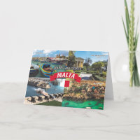 Tarjeta de cumpleaños de lugares de interés de Mal