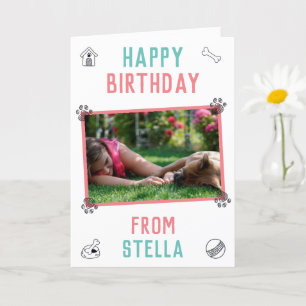 Tarjeta de cumpleaños de mamá, Bulldog francés